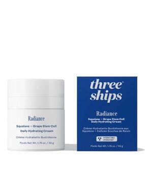 Three Ships Radiance Grape Stem Cell + Squalane Ultra-Hydrating Cream- NWT